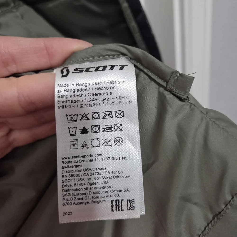 Scott Insuloft Duroloft Vest Womens Size Large Waterproof Windproof Outdoor - Picture 13 of 15